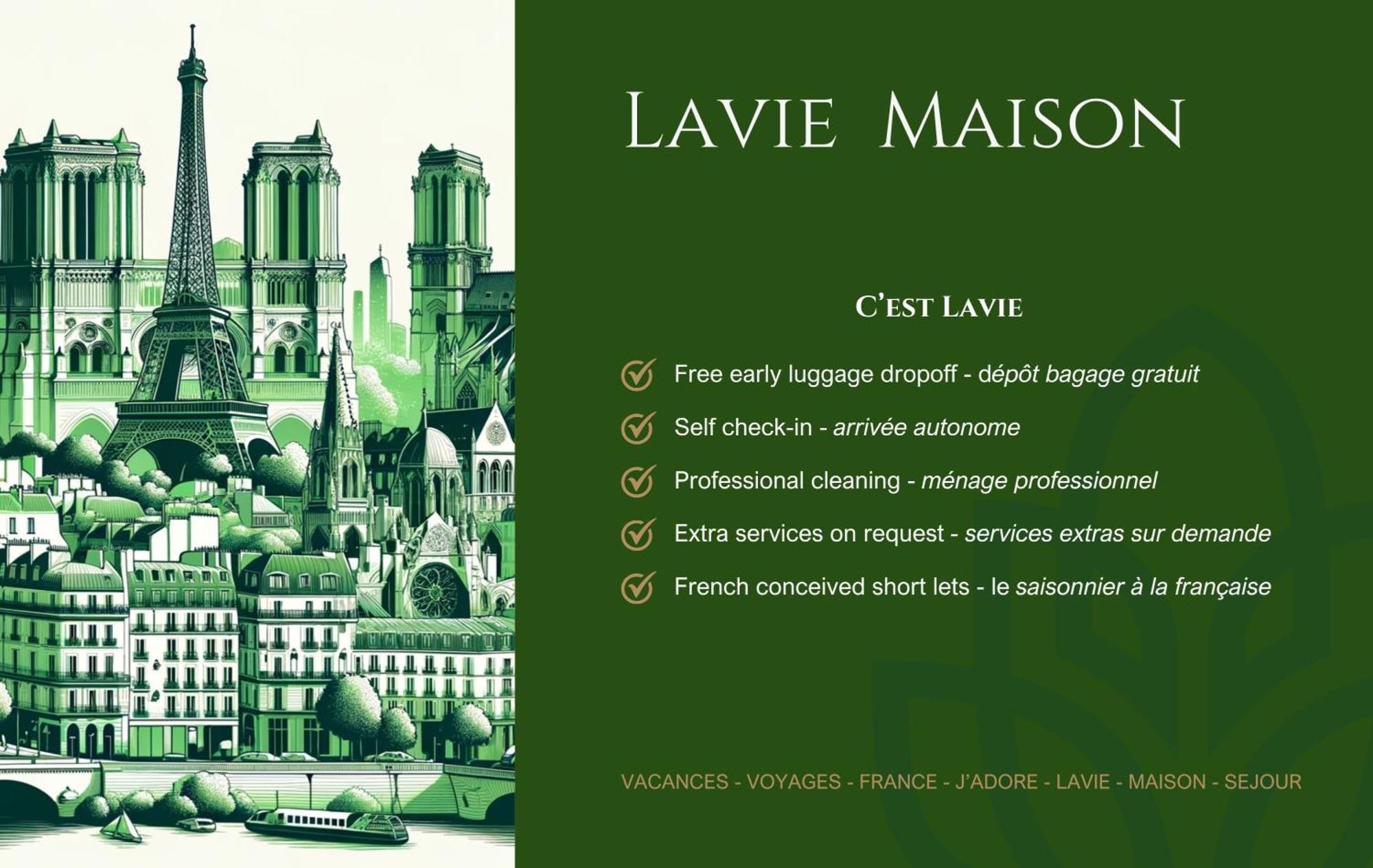 Lavie Maison Little Flat Le Marais Parigi